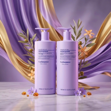 Cặp Dầu Gội/ Xả Cao Cấp Collagen Ceylanpuree Luxury Aroma CS4/CC4 1000ml – Kiểm Soát Dầu