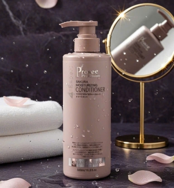 Dầu xả PROSEE PC2 Bao Bì Mới Sakura Moisturizing 500ml - Dành cho tóc dầu bết dính chống rụng
