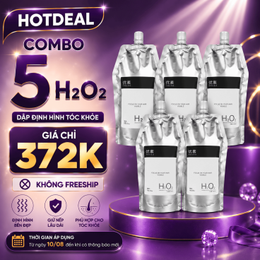 [Không Freeship] Combo 5 túi Dập định hình H202 - Dành cho tóc khoẻ