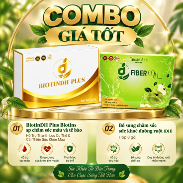 [Combo giá tốt] Chăm sóc tế bào máu và đường ruột