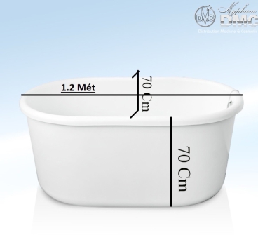 Bồn tắm nhựa đặt sàn 1.2m