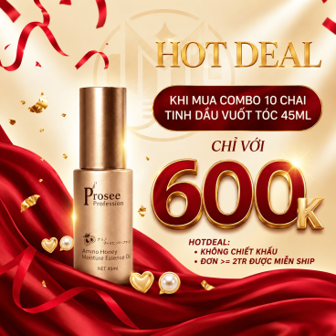 [Không Freeship] Combo 10 Serum Tinh Chất Vuốt Tóc PR3 Prosee 45ml – Siêu Mượt, Mềm Mượt & Dễ Tạo Kiểu