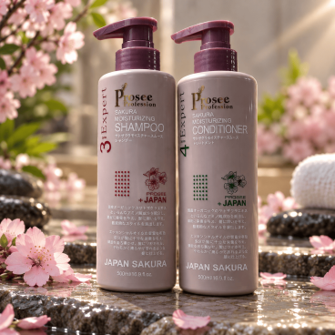 [Mua 10 tặng 1]Cặp Dầu gội Prosee PS2/PC2 Bao Bì Cũ Sakura Moisturizing 500ml – Dành cho tóc dầu, ngăn rụng & dưỡng ẩm
