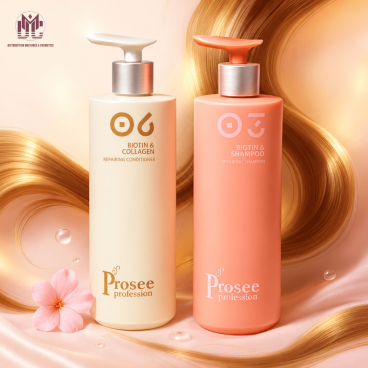 Cặp Dầu Gội/Xả Prosee IS-3 730ml– Xu Hướng Italya Kiềm Dầu, Làm Sạch Bết & Cho Tóc Tơi Phồng Tự Nhiên